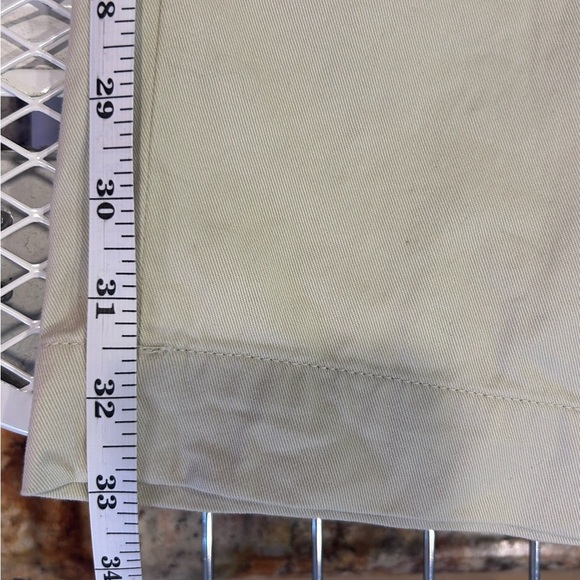 🐎”Polo by Ralph Lauren” NWT Cream Ethan Pleated Pants w/ Pockets - Picture 13 of 15